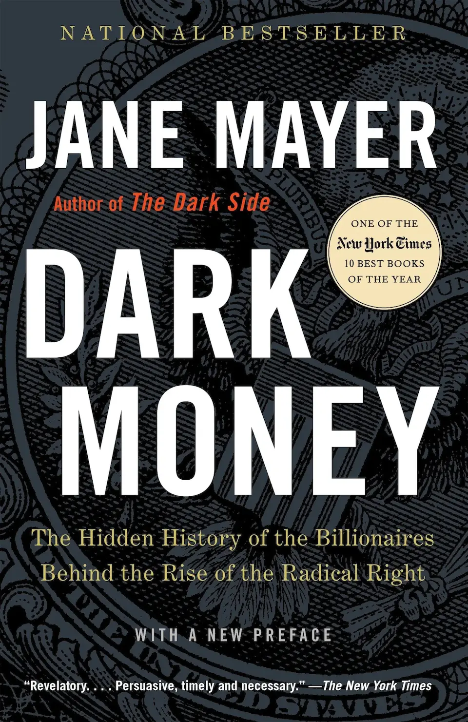 Dark Money by Jane Meyer finished on 2021 Dec 26