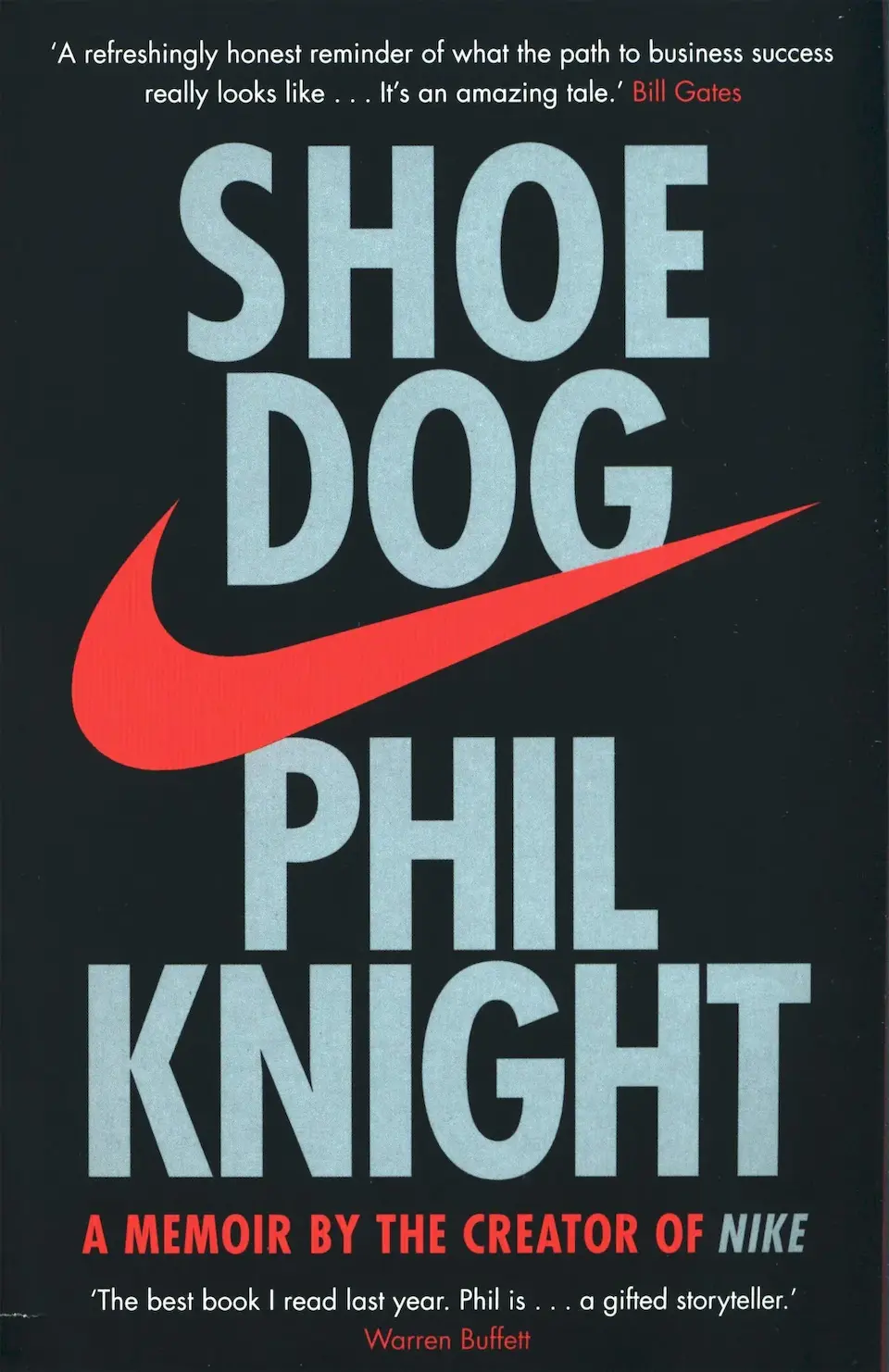 Shoe Dog by Phil Knight finished on 2021 Nov 28